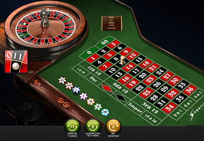 Ruleta en Sportium Casino